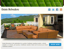 Tablet Screenshot of estatebelvedere.com